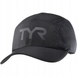 Șapcă alergare TYR Pace Running Cap - gri/negru | respirabilă