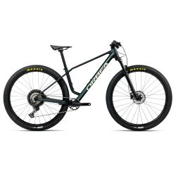 Orbea ALMA H30 - Espace Green (Matt)  |  Ivory White (Gloss) bicicletă MTB XC hardtail model 2026