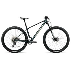 Orbea ALMA H20 - Espace Green (Matt)  |  Ivory White (Gloss) bicicletă MTB XC hardtail model 2026