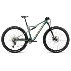 Orbea OIZ M30 (2026) - bicicletă MTB XC full suspension - Seaweed Carbon View (Gloss)  |  Spaceship Green (Matt)