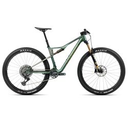 Orbea OIZ M10 AXS (2026) - bicicletă MTB XC full suspension - Seaweed Carbon View (Gloss)  |  Spaceship Green (Matt)