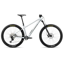 Orbea LAUFEY H10 (2026) - bicicletă MTB Trail hardtail - Smooth Silver (Matt)  |  Titanium (Gloss)
