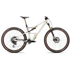 Orbea OCCAM SL M-LTD (2026) - bicicletă MTB Trail full suspension - Ivory White  |  Nickel (Gloss)