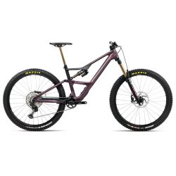 Orbea OCCAM LT M10 (2026) - bicicletă MTB All Mountain full suspension - Sunset Carbon View  |  Black (Matt)