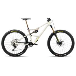 Orbea OCCAM LT M10 (2026) - bicicletă MTB All Mountain full suspension - Ivory White  |  Nickel (Gloss)