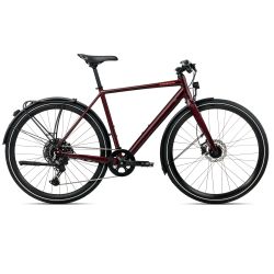 Orbea VECTOR 15 EQ (2026) - bicicletă urbană - Metallic Burgundy Red (Gloss)