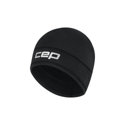 Căciulă alergare termală CEP Core Run Thermal Beanie | protecție vânt - black