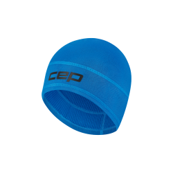 Căciulă alergare termală CEP Core Run Thermal Beanie | protecție vânt - blue