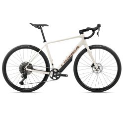 Orbea AVANT H45 1x (2026) - bicicletă șosea anduranță - Ivory White  |  Bronze (Gloss)