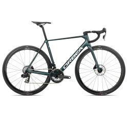 Orbea ORCA M21eTEAM (2026) - bicicletă șosea race - Escape Green  |  Carbon View Matt