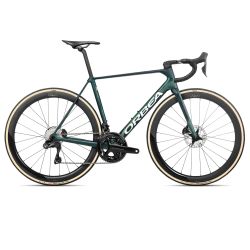 Orbea ORCA M20iLTD PWR (2026) - bicicletă șosea race - Escape Green  |  Carbon View Matt