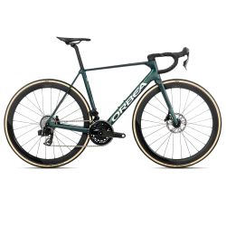 Orbea ORCA M21eLTD PWR (2026) - bicicletă șosea race - Escape Green  |  Carbon View Matt