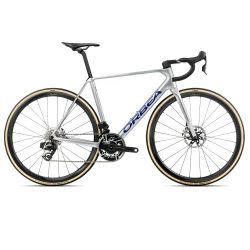 Orbea ORCA M11eLTD PWR (2026) - bicicletă șosea race - Spark Silver  |  Titain Grey (Gloss)