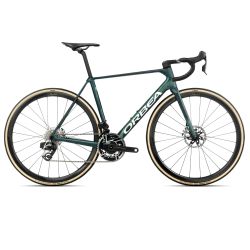 Orbea ORCA M11eLTD PWR (2026) - bicicletă șosea race - Escape Green  |  Carbon View Matt