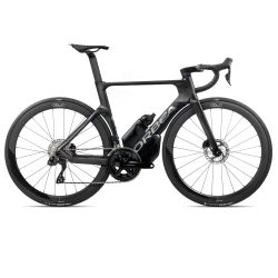 Orbea ORCA AERO M35iLTD PWR (2026) - bicicletă șosea race aero - Carbon Raw  |  Titanium (Matt)