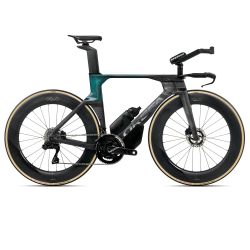 Orbea ORDU M10iLTD UCI (2026) - bicicletă șosea triatlon - Diamond Carbon View (Matt)  |  Evasion Green (Gloss)