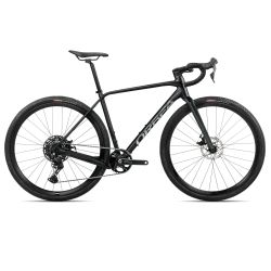 Orbea TERRA H50 1X (2026) - bicicletă gravel - Diamond Black (Matt)  |  Diamond Carbon View (Gloss)