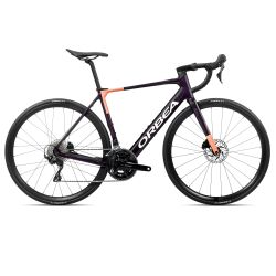 Orbea GAIN M30 (2026) - bicicletă electrică șosea - Fantasy Purple Carbon View (Gloss)  |  Orange Cloud (Matt)