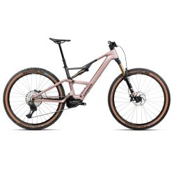 Orbea RISE SL M10 420W (2026) - bicicletă electrică eMTB Trail - Desert Rose  |  Carbon Raw (Matt)