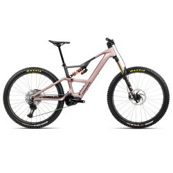 Orbea RISE LT M-TEAM 420W (2026) - bicicletă electrică eMTB Trail - Desert Rose  |  Carbon Raw (Matt)