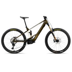 Orbea WILD Mullet M-TEAM (2026) - bicicletă electrică eMTB Enduro - Caramel Carbon View (Gloss)  |  Cream White (Matt)