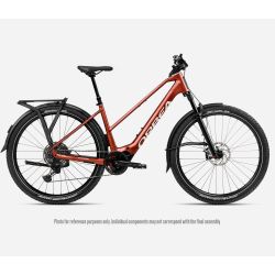 Orbea KEMEN ADV 10 MID (2026) - bicicletă electrică urbană - Mars Red  |  Ivory White (Gloss)