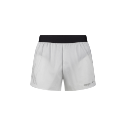 Pantaloni scurți alergare CEP Pro Run Ultralight Loose Fit - gri deschis | ultraușori, ventilație laser
