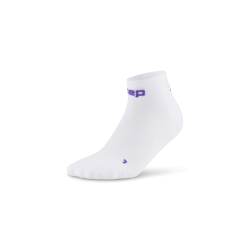 Șosete compresie CEP Run Ultralight 4.0 Low Cut - alb - femei | ultra-ușoare