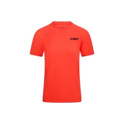 Tricou CEP Core Run Ultralight SS - portocaliu neon coral | respirabil