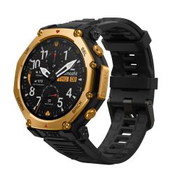 Amazfit T-Rex 3 Pro, ceas smartwatch sport GPS outdoor - negru Black Gold 48mm