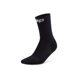 Șosete compresie alergare CEP Run 5.0 Mid Cut - negre | femei