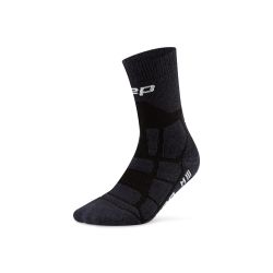 Șosete compresie hiking CEP Hiking Max Cushion 2.0 - negre | amortizare maximă