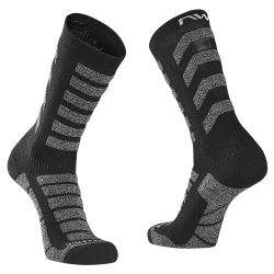 Șosete ciclism iarnă Northwave Husky Ceramic - negru | izolație ceramică