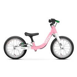Bicicleta copii Woom GO 1 cu roti 12" powder pink