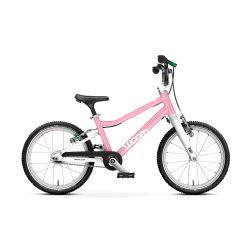 Bicicleta copii Woom GO 3 Automagic cu roti 16" powder pink