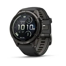 Garmin Fenix 9 Pro AMOLED inReach - 43 mm Titan DLC Carbon - Smartwatch Multisport Premium cu AMOLED