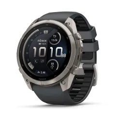 Garmin Fenix 9 Pro AMOLED inReach - 51 mm Titan Grafit - Smartwatch Multisport Premium cu AMOLED