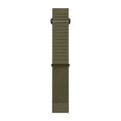 Garmin QuickFit 22 - curea textil ComfortFit Scurt - verde Drab Green