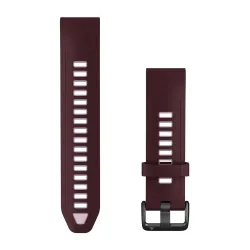 Garmin QuickFit 20 - curea silicon - visiniu Dark Cherry I Dust Rose