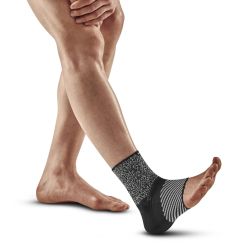 CEP - ortho calcaiul lui Ahile - Max Support Compression - Achilles Sleeve - Negru | Alb