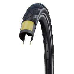 Cauciuc SCHWALBE Marathon Efficency - 28x1.50 700x38C (40-622) HS617 B/B-SK+RT, Addix Race - Pliabil