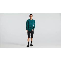 Tricou SPECIALIZED Men's Trail LS - Tropical Teal