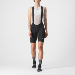 Pantaloni scurti cu bretele Castelli Endurance W de dama Negru