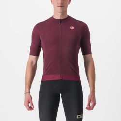 Tricou cu maneca scurta Castelli Essenza Visiniu