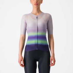 Tricou cu maneca scurta Castelli Climbers 4.0 W de dama Violet/Vernil/Mov