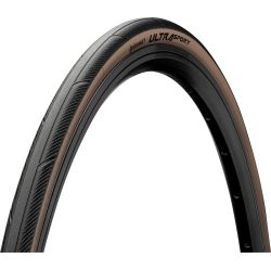 Anvelopa pliabila Continental UltraSport III 28-622 (28 x 1 5/8 x 1 1/8) negru/maro