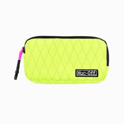 Muc-Off - borseta bicicleta Rainproof Essentials Case - verde lime hi vision