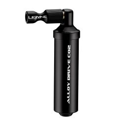 Lezyne - mini pompa CO2 bicicleta Alloy drive (fara cartus CO2) - negru lucios