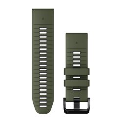 Garmin QuickFit 26 - curea silicon - verde Moss | gri