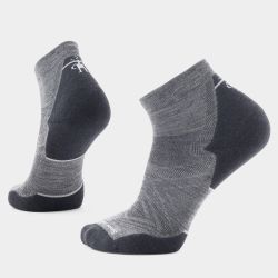 Șosete Merino alergare Smartwool Run Ankle - Targeted Cushion - Medium Gray